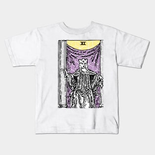 Justice - A Geometric Tarot Print Kids T-Shirt